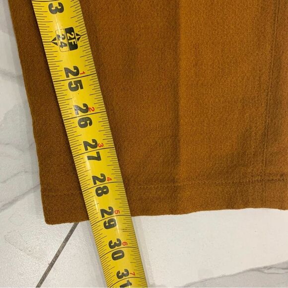 Cos Khaki Trousers Mens Sz 36 R Wool Blend Relaxed Pants Tailored Smart - Picture 5 of 13